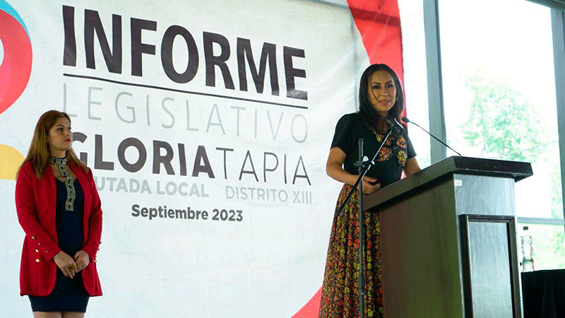 Demostramos que la voluntad de trabajar juntos nos lleva más allá de nuestras diferencias: Gloria Tapia 