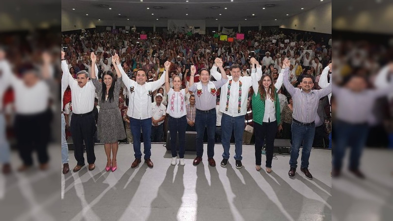 “Somos el proyecto que representa el beneficio del pueblo de México”: Claudia Sheinbaum 