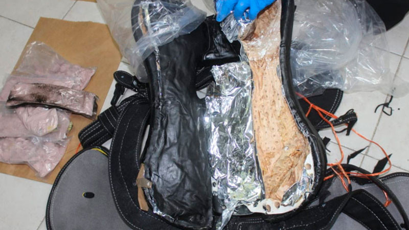 Aseguran más de 7 kilos de narcóticos en una paquetería de Reynosa; el paquete venía de Michoacán 