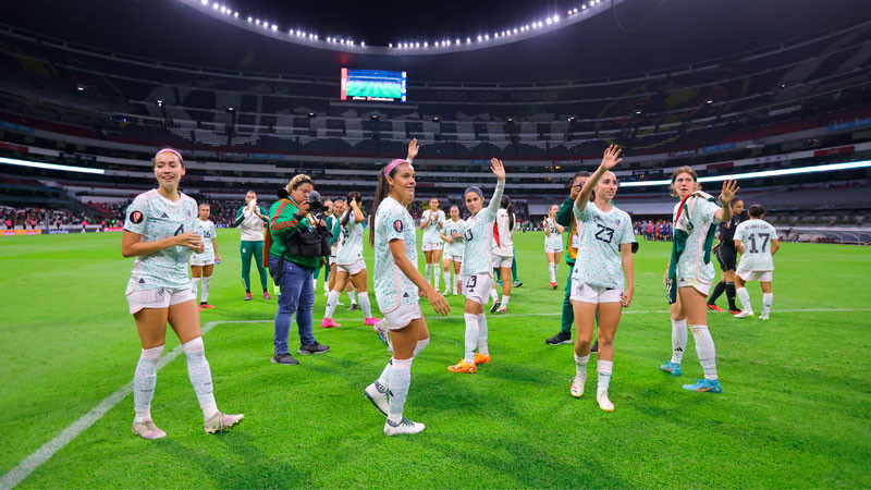 La Selección Mexicana Femenil inició con triunfo su camino rumbo a la Copa Oro W 
