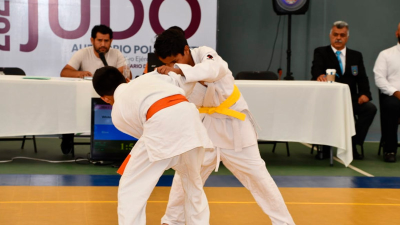 Con la participación de 57 menores inaugura DIF primera Copa de Judo, en Morelia