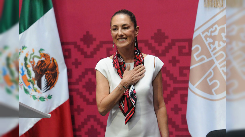 Claudia Sheinbaum da la bienvenida a la Cuarta Transformación a ex priistas