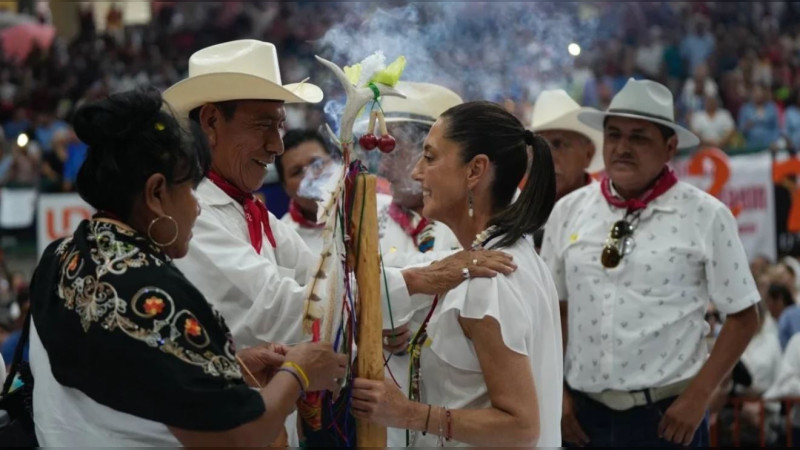 Claudia Sheinbaum aboga por un México unido con Morena en su visita a Sinaloa 