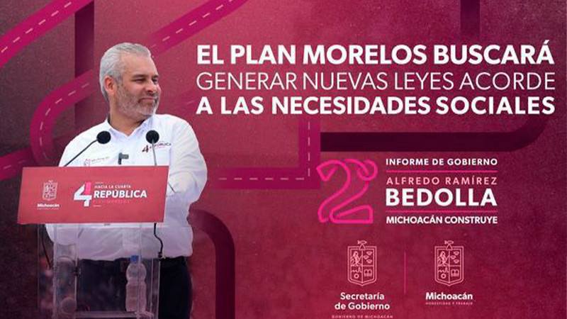 Con Plan Morelos, avanzamos a la consolidación de una nueva República: Torres Piña 