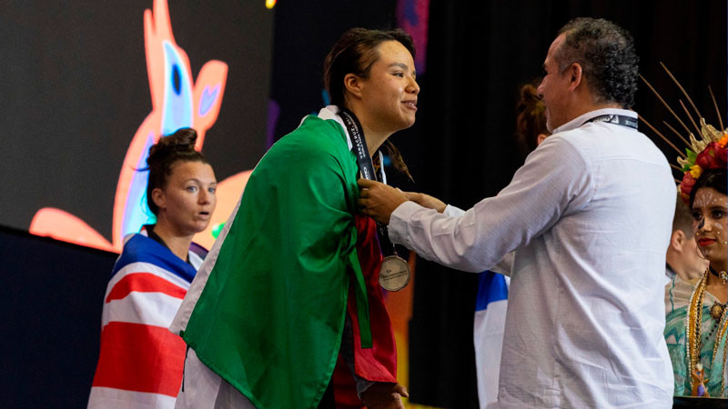 Mundial de Para Taekwondo Veracruz 2023 baja el telón; México logra tres medallas 
