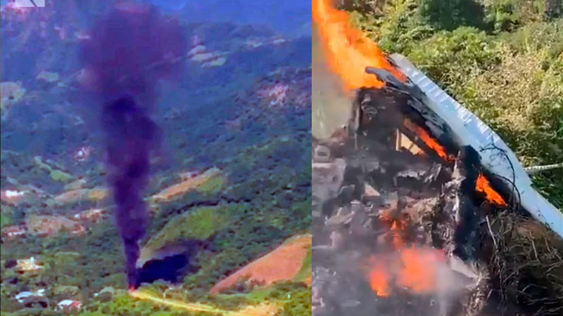 Reportan choque de 2 avionetas en sierra de Durango; habría varios muertos 
