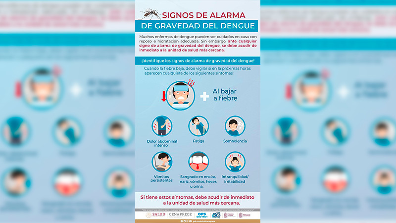 Estos son los síntomas del dengue y las características del mosco transmisor 