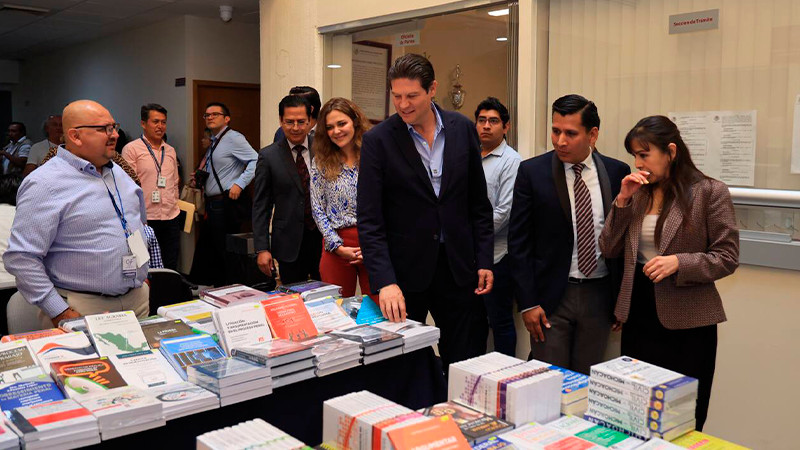 Inaugura Alfonso Martínez "Feria del Libro Jurídico" en el Poder Judicial de la Federación