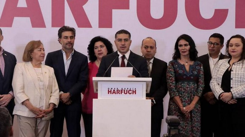 Omar García Harfuch se registra en la elección interna de Morena rumbo a la Jefatura de la CDMX 