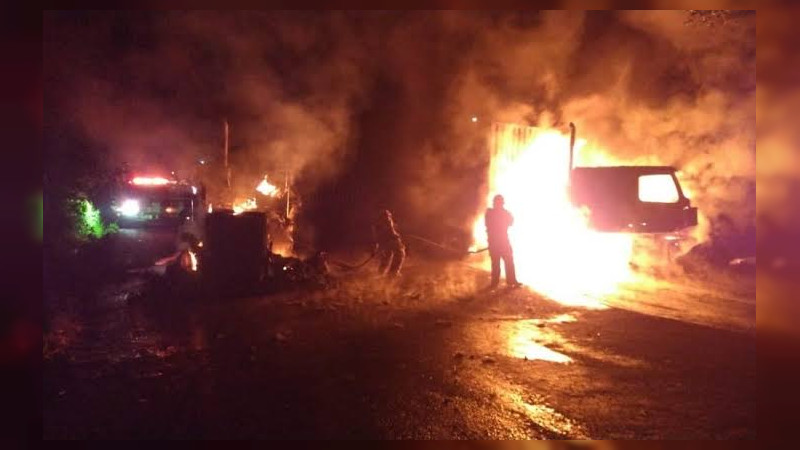 Se registran bloqueos e incendios en Zamora: Serían por operativo contra el crimen 