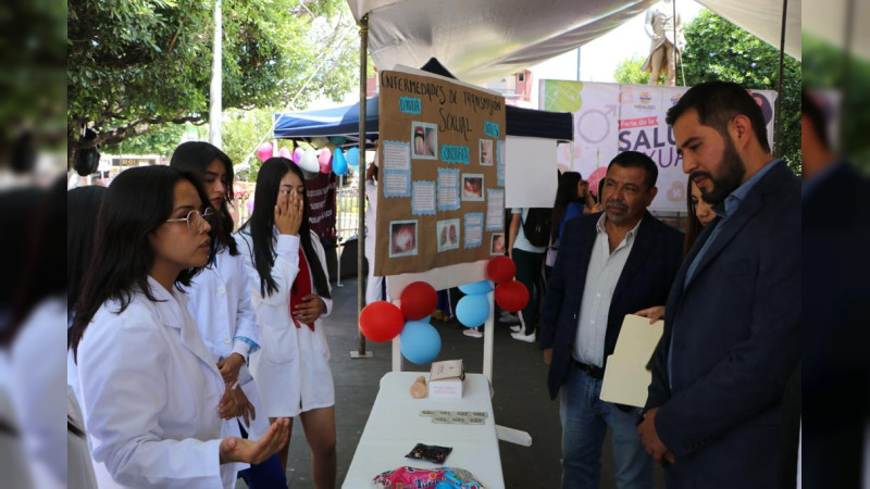 Inauguran la primera Feria de la Salud Sexual y Reproductiva en Ciudad Hidalgo