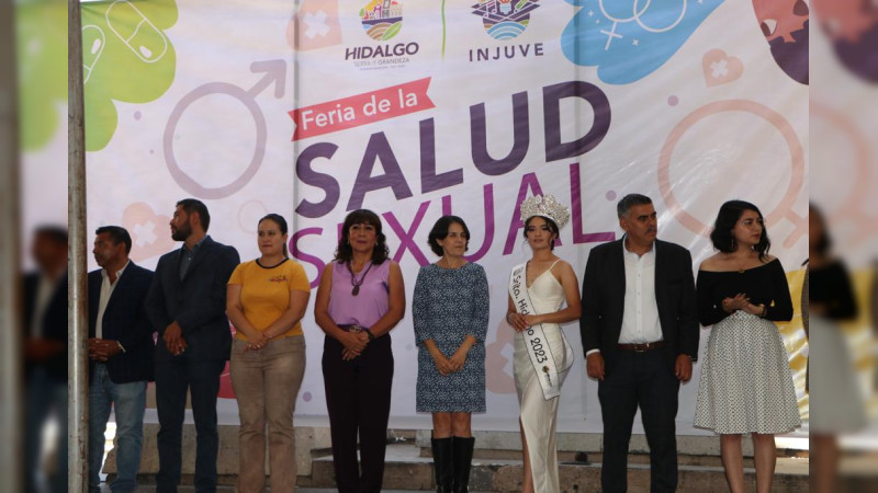 Inauguran la primera Feria de la Salud Sexual y Reproductiva en Ciudad Hidalgo