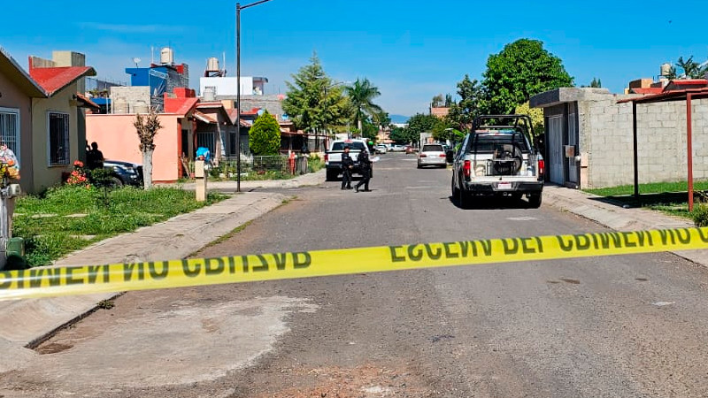 Encuentran cuerpo de un hombre, en el fraccionamiento Puerta Grande, en Zamora, Michoacán 