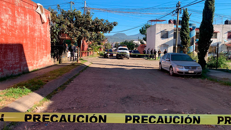 Tras ataque a balazos en Uruapan dos personas resultan gravemente heridas 