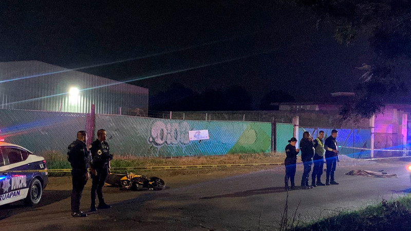 Muere motociclista en accidente vial en Uruapan, Michoacán 
