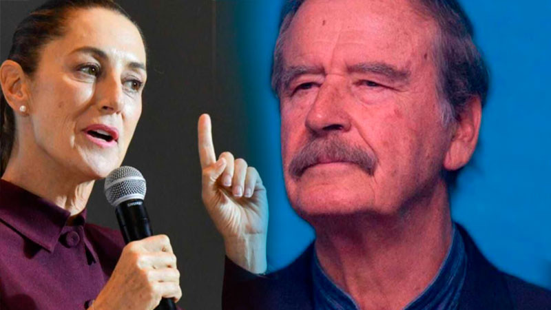 Conapred condena dichos antisemitas de Vicente Fox contra Claudia Sheinbaum