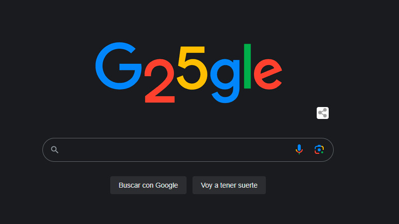 Google cumple 25 años de existencia  