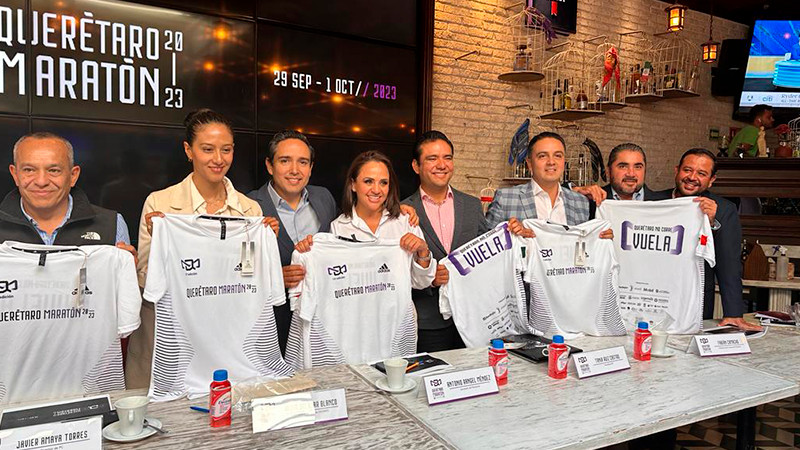 Todo listo para el Querétaro Maratón 2023   