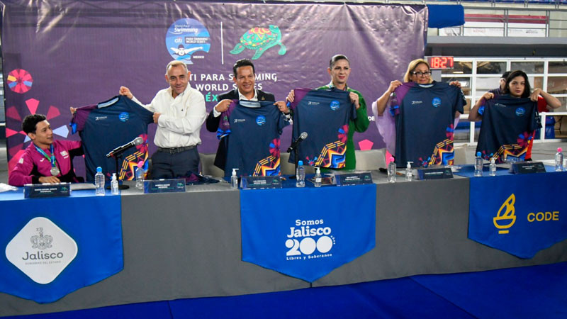 CONADE y COPAME presentan Serie Mundial de Para Natación Guadalajara 2023 