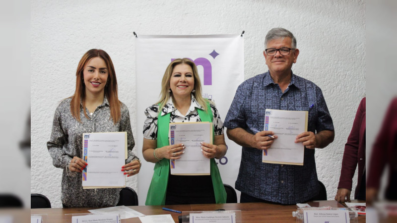 Con firma de convenio, Gobierno Municipal detona el autoempleo en Morelia