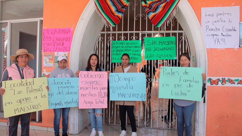 Ocampo se suma a los municipios que pagan docentes por falta de personal