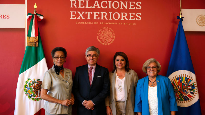 Realizan diálogo estratégico entre Comisión Interamericana de Derechos Humanos y México 