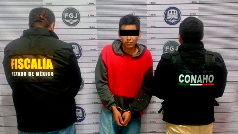 Lo detienen acusado del asesinado de su madre en el EdoMex