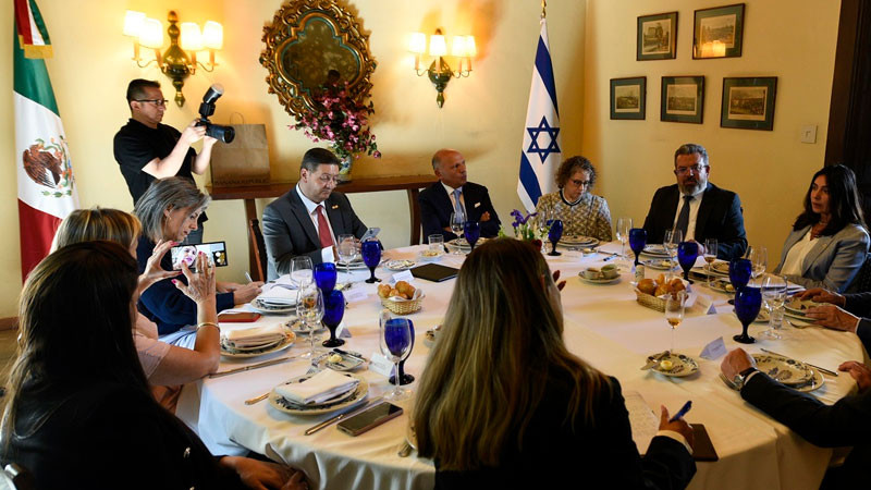 Se reúne titular de la SICT con ministra de Transporte del Gobierno de Israel; promueven colaboración 
