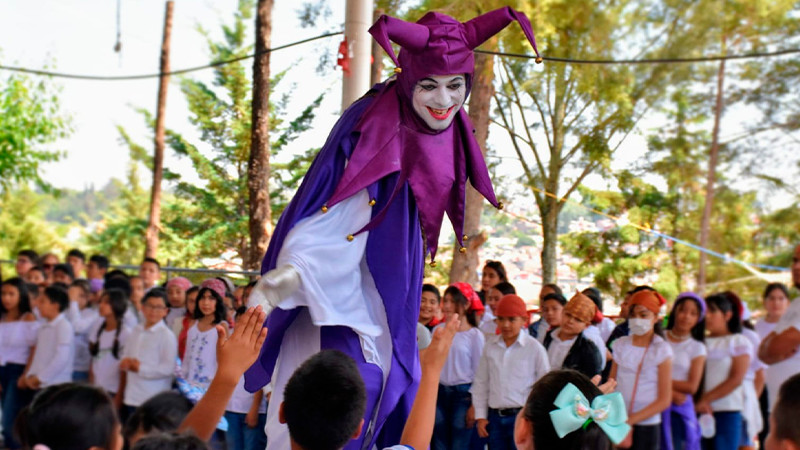 Con música, SEE y Secum promueven la paz en las escuelas