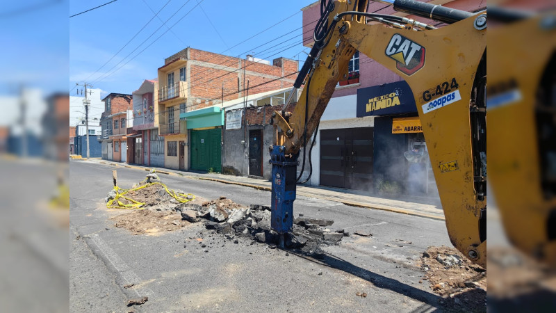  OOAPAS realizó reparaciones de la red sanitaria