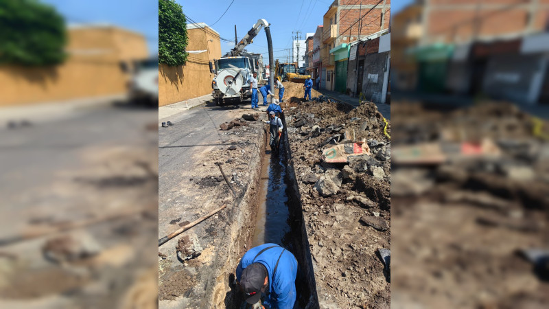  OOAPAS realizó reparaciones de la red sanitaria