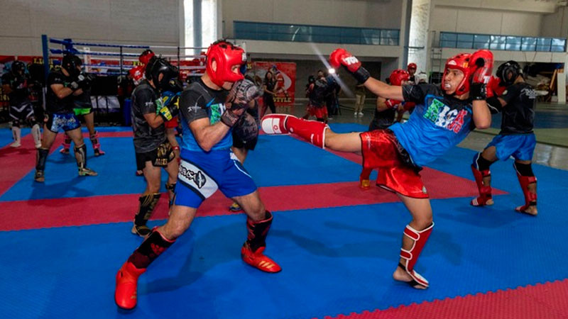 CONADE alberga Tercer Campamento de Evaluación y Desarrollo Deportivo de Kickboxing 
