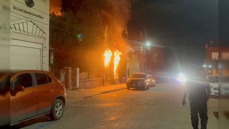 Reportan en redes sociales el incendio del Museo del Horror en Saltillo, Coahuila 