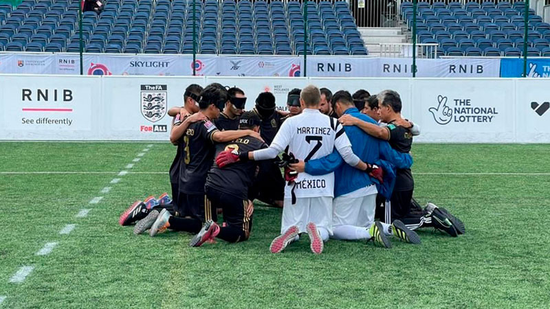 Selección Mexicana de Futbol para Ciegos queda definida para Santiago 2023 
