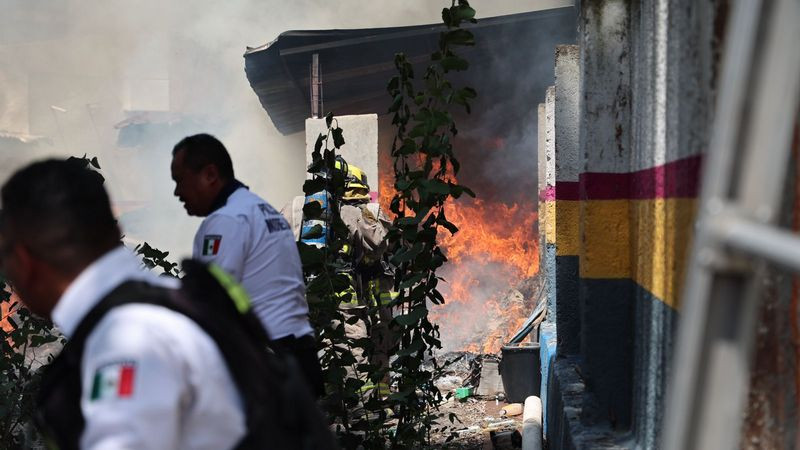 Se registra incendio en bodega externa del antiguo Hospital Civil de Morelia