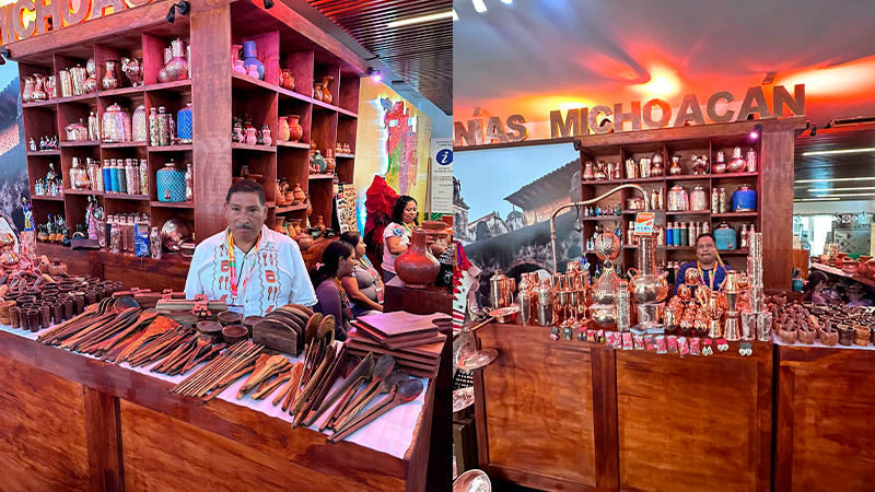Artesanos michoacanos reportan ventas por 2 mdp en Punto México: IAM 