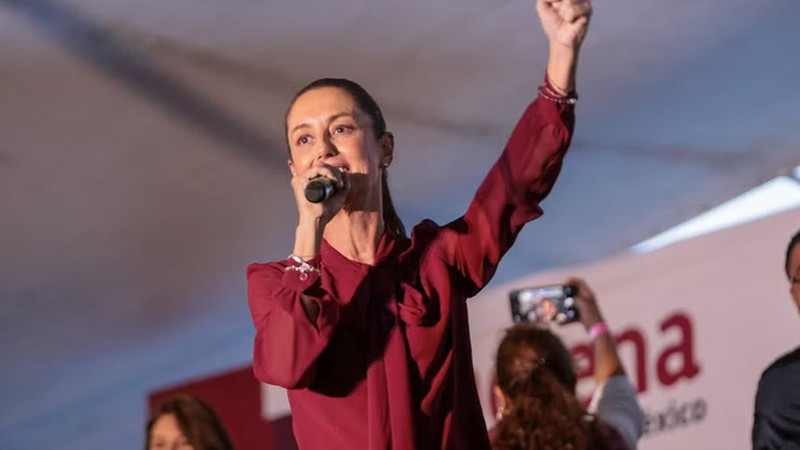 Claudia Sheinbaum llama a ganar elecciones en 2024 para honrar a los jóvenes del 68 