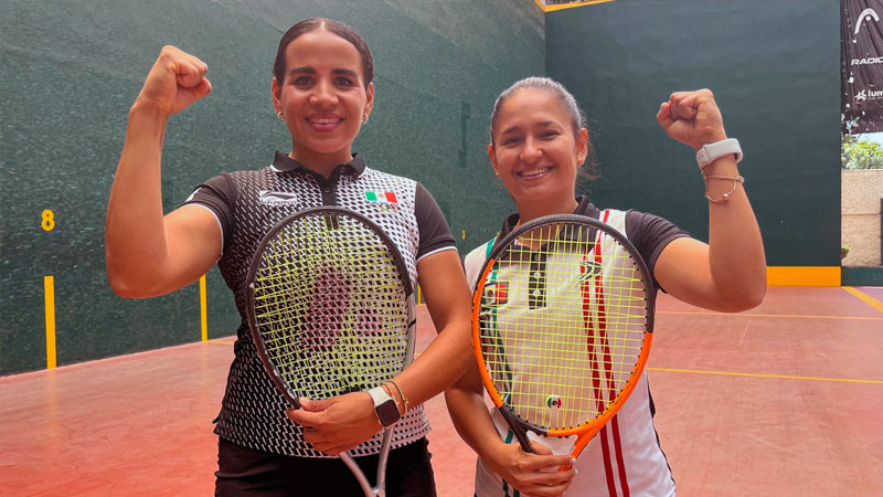 Equipo nacional de frontenis femenil busca refrendar oro en Juegos Panamericanos 