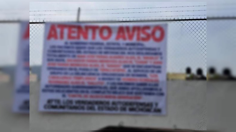 Guerra del crimen en Tierra Caliente llega a Morelia: Dejan mantas en la ciudad