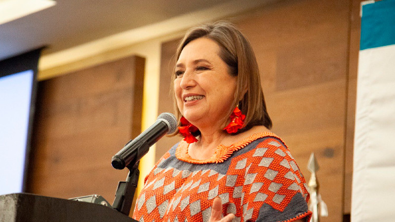 Acepta Xóchitl Gálvez esquema de seguridad de la Sedena 