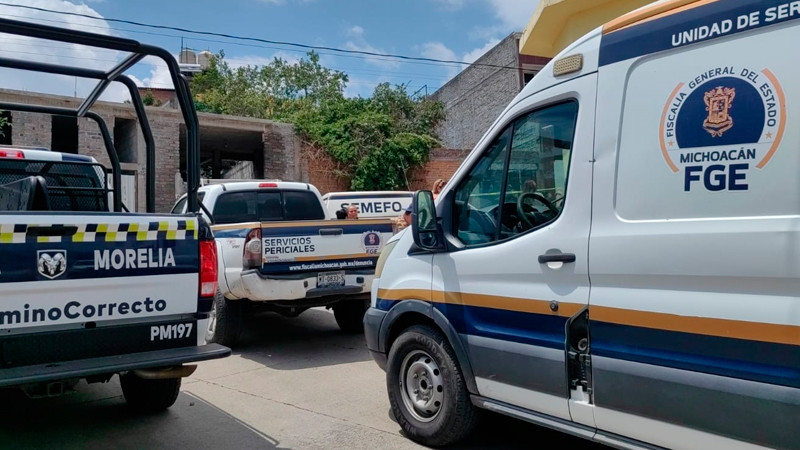 Sujeto pierde la vida tras ataque armado, en colonia Santiaguito, en Morelia 