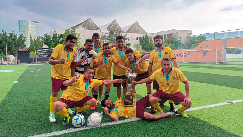 Consigue equipo michoacano de personas sordas subcampeonato nacional