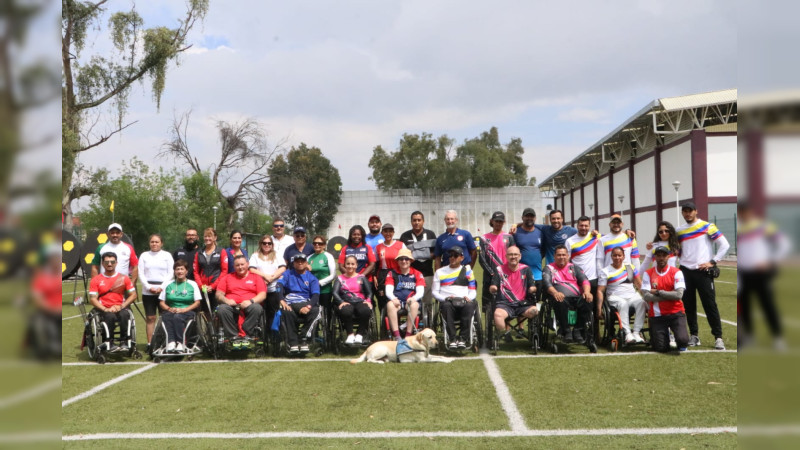 Inicia en Michoacán el Campamento Panamericano de Paratiro con Arco