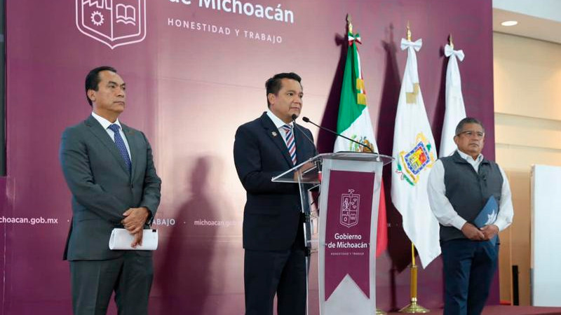 Michoacán con la cifra más baja de homicidios dolosos en 5 años 