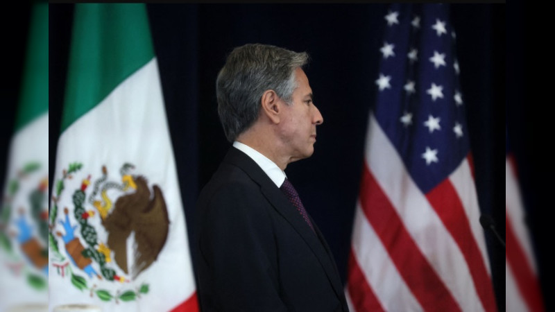 Llega a México el Secretario de Estado de los EEUU, para tratar migración y tráfico de drogas sintéticas 