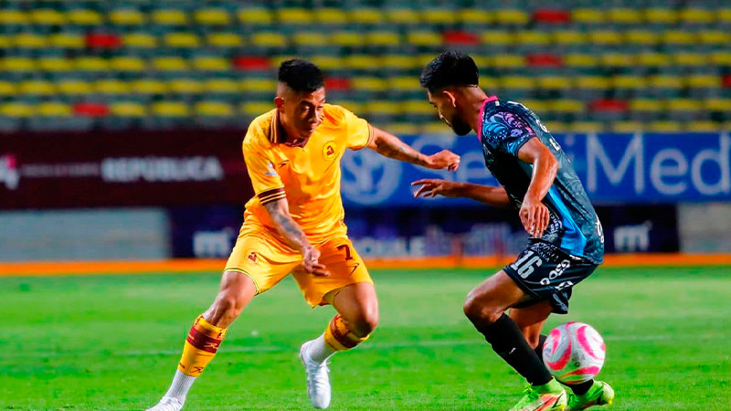 Atlético Morelia se volvió a desdibujar y Alebrijes le sacó el empate 