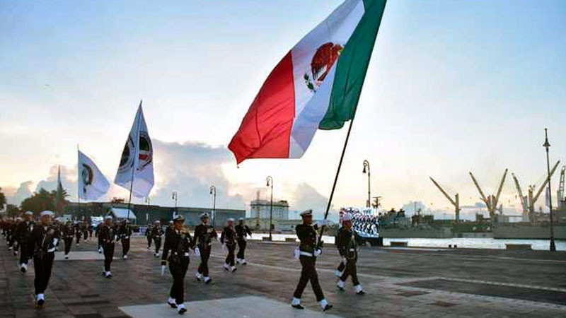 Marina celebra el “CCII Aniversario de la Creación de la Armada de México” 