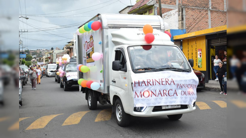 Con una caravana, se anunció la realización de la Fiesta del Pan 2023 en Ciudad Hidalgo