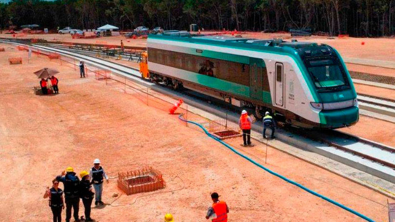 Tramo del Tren Maya que va de Palenque a Cancún se inauguraría el 15 de diciembre 