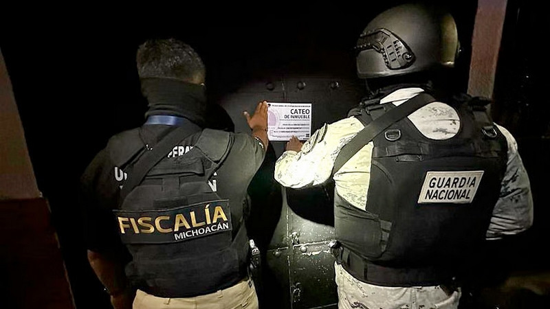 Al interior de un bar en Morelia, encuentran droga y detienen a 14 personas